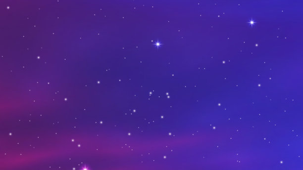 夜蓝色星空紫色星系背景图片下载