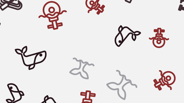 设置线鲸皮艇和桨尾和图片下载