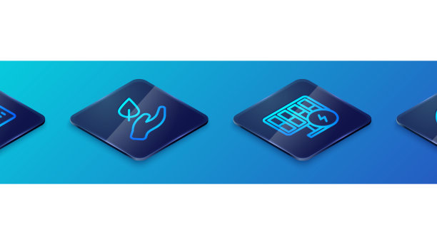 设置等距线太阳能电池板厂图片下载