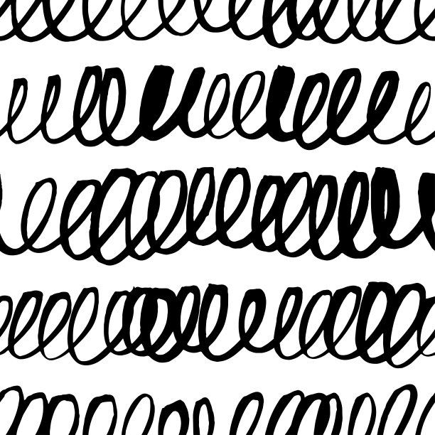 无缝模式与漩涡水平线。图片下载