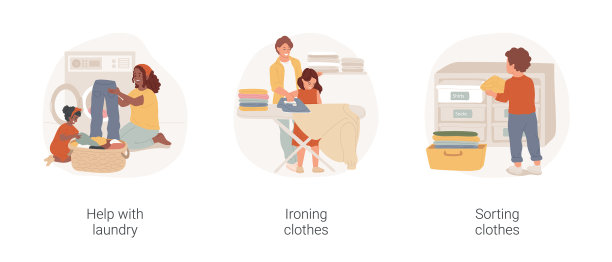 家务孤立卡通图片下载