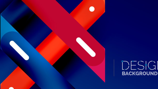 背景动态线条几何壁纸图片下载