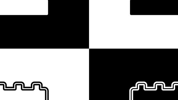 为孩子们设置玩具积木图标图片下载