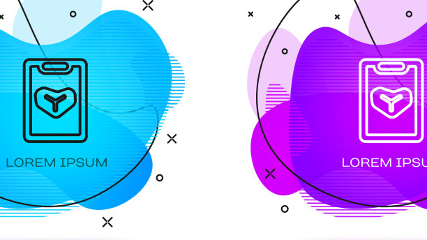 线餐厅咖啡厅菜单图标孤立在白色图片下载