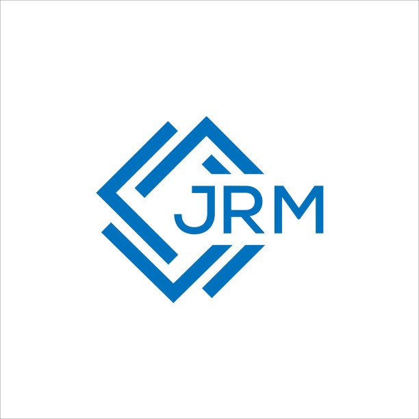 JRM字母logo设计，白色背景JRM图片下载