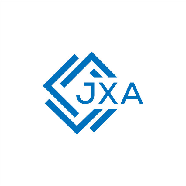 Jxa字母标志设计，白底Jxa图片下载