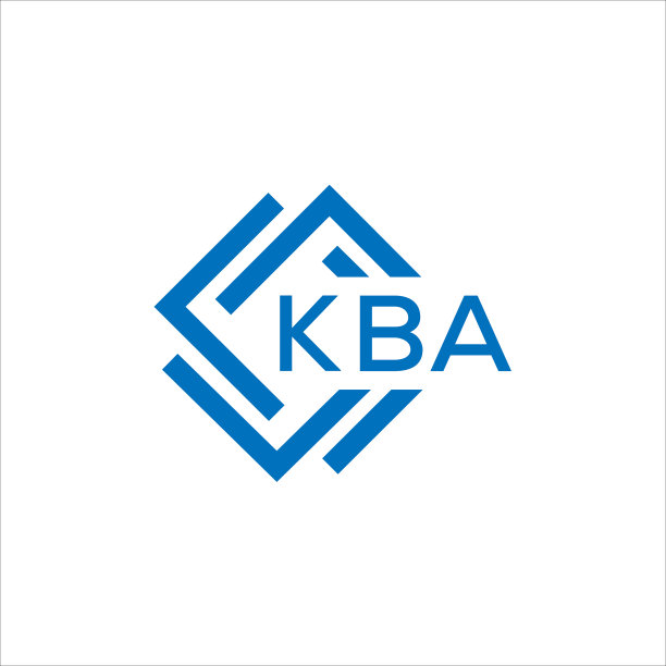 白底Kba字母logo设计图片下载