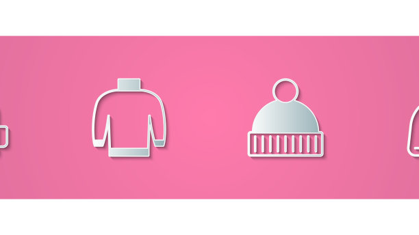 套装剪纸学校背包毛衣无檐便帽图片下载