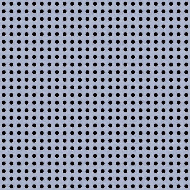 带有黑色圆孔的浅色金属网格的插图图片下载