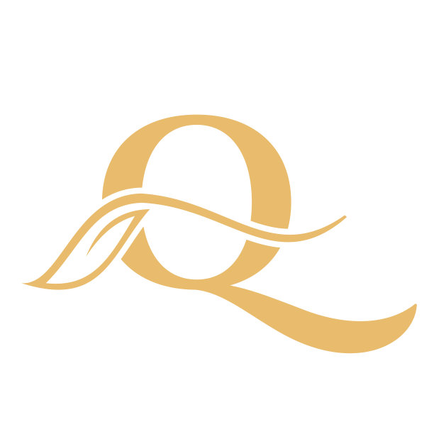字母q美花logo具有创意理念图片下载