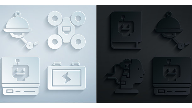 设置机器人无人机为维护电池服务生图片下载