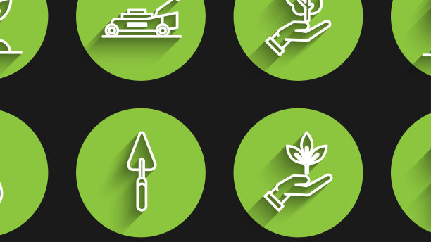 定线发芽在手环保图片下载