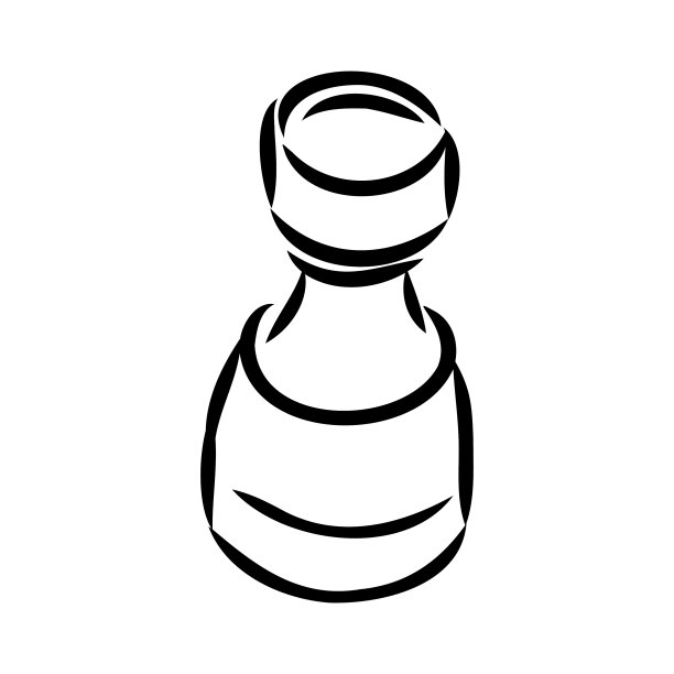 手绘国际象棋棋子素描合集图片下载