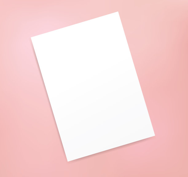 空白页海报模型模板隔离图片下载