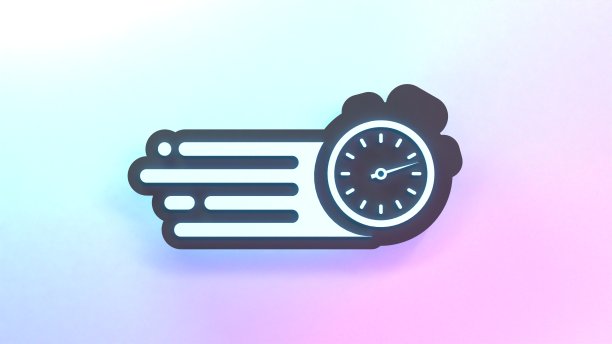 快速交付的标志。3 d渲染插图。图片下载