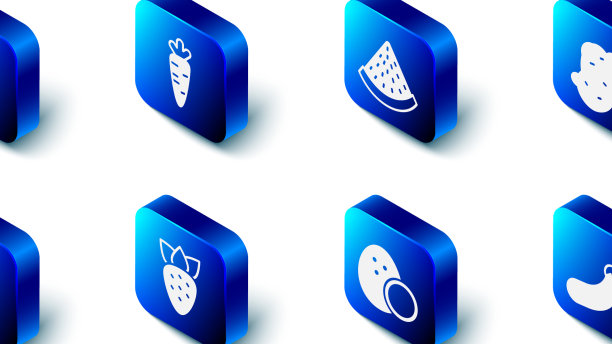 胡萝卜、西瓜、土豆、茄子、椰子图片下载