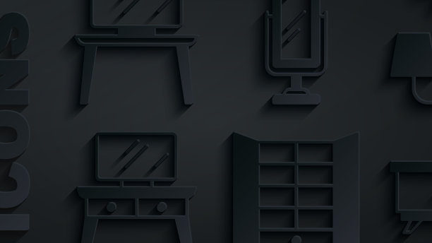 设置衣柜吊灯梳妆台图片下载