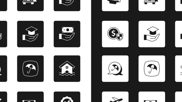 手里拿着教育补助金合同图片下载