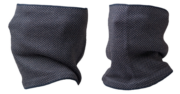 围巾防风面罩孤立在白色背景。图片下载