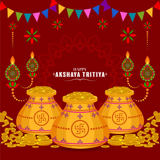 印度宗教节日akshaya tritiya图片下载
