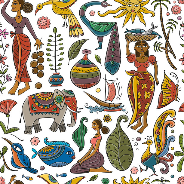 热带生活仙女自然背景艺术与图片下载