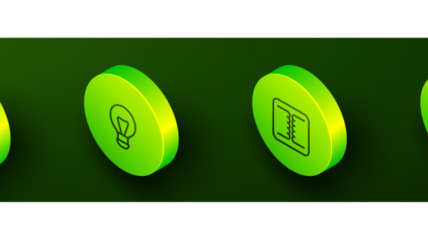 设等距线电表创意灯图片下载