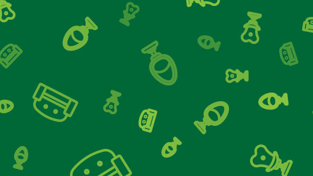 设置线条扶手椅和无缝图案图片下载