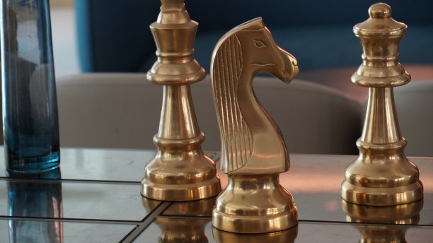 国际象棋特写：策略与领导力图片下载