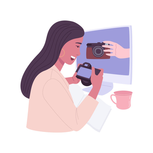 摄影孤立的卡通图片下载