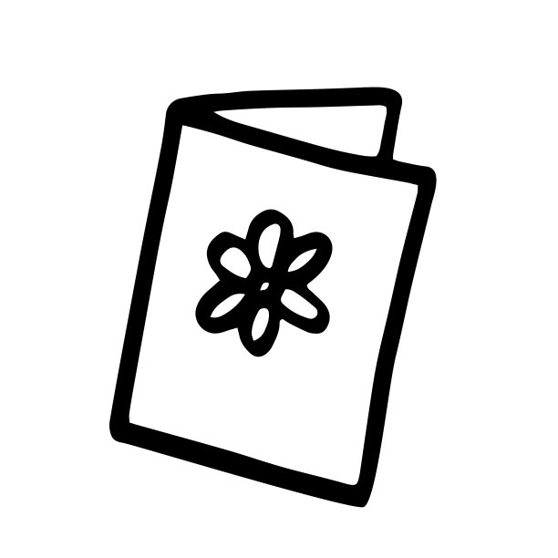 生日快乐涂鸦卡片图片下载