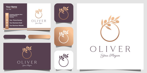 橄榄油标志模板图标设计图片下载