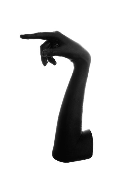 黑色的手图片下载