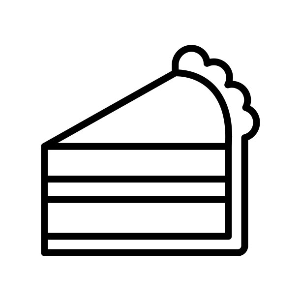 面包房平线图标。面包，纸杯蛋糕，蛋糕，甜甜圈，饼干和派。轮廓标志睫毛膏的移动概念和网页设计，商店图片下载