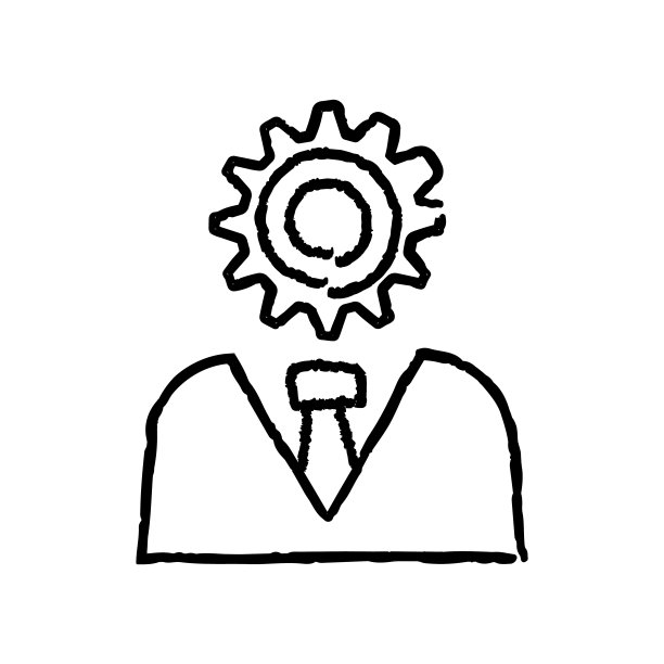 商业领袖手绘图标图片下载