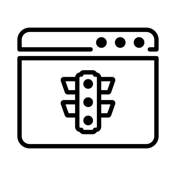 交通流量生成图标图片下载