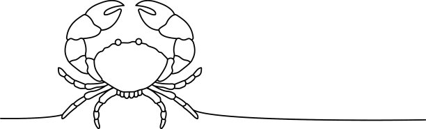 套蟹一条线连续拉蟹图片下载