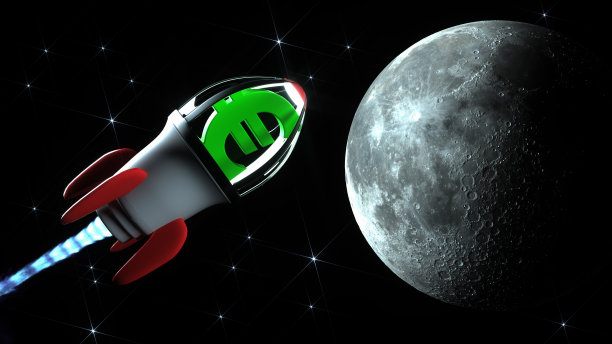 货币价值或股市上涨的创意插图。图片下载