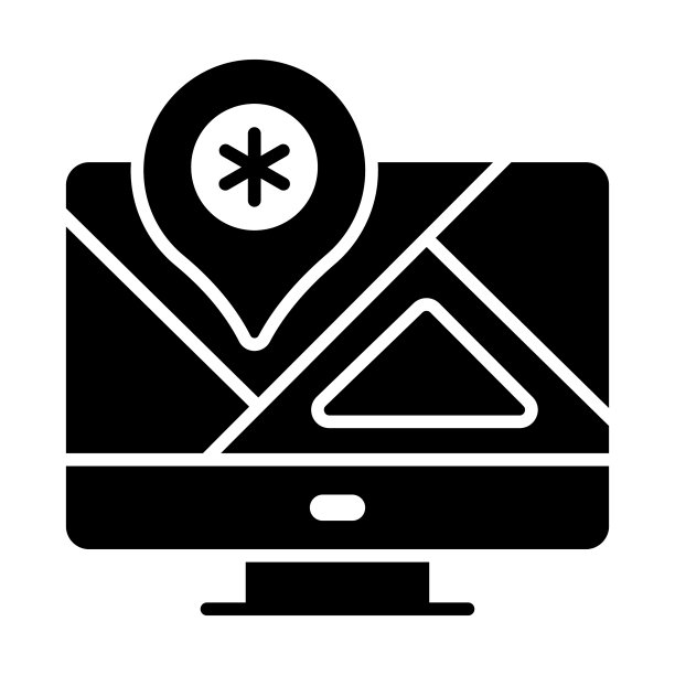现代概念设计定位图钉图片下载