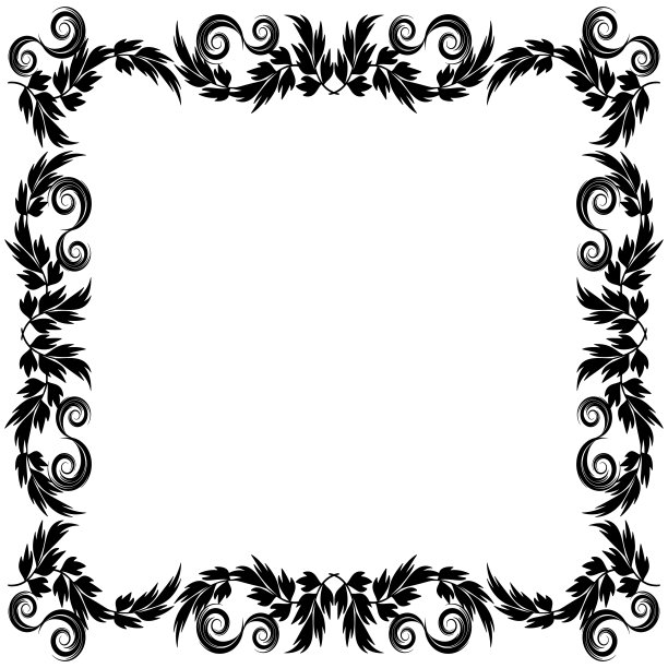古董装饰框图片下载