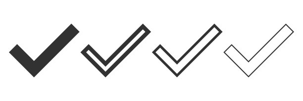 勾选标记图标设置。图片下载