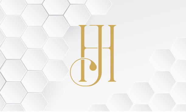 字母HJ或JH任何商业标志模板图片下载