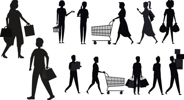 男士购物女装廓形设计图片下载