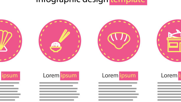设线扇贝海贝海鲜店寿司图片下载