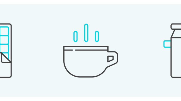 可放置牛奶巧克力棒和巧克力棒图片下载