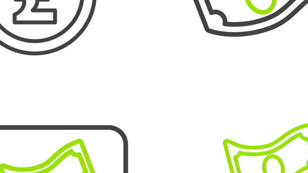 设线手握钞票叠纸现金图片下载