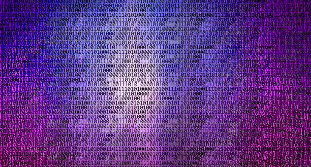 数字技术二进制码概念的背景图片下载