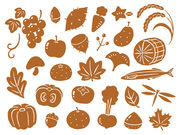 秋收与自然的图解图片下载