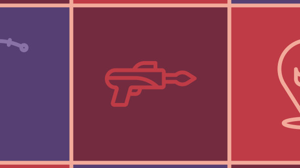 设置线、鱼钩、鱼叉和鱼竿图标图片下载