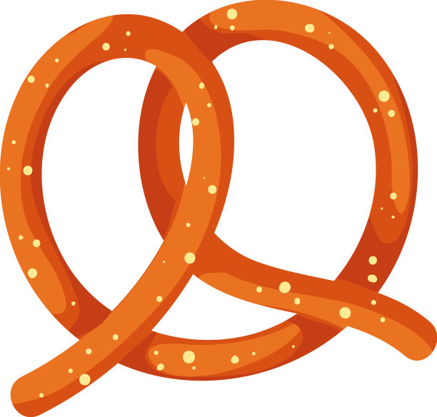 德国椒盐卷饼设计图片下载