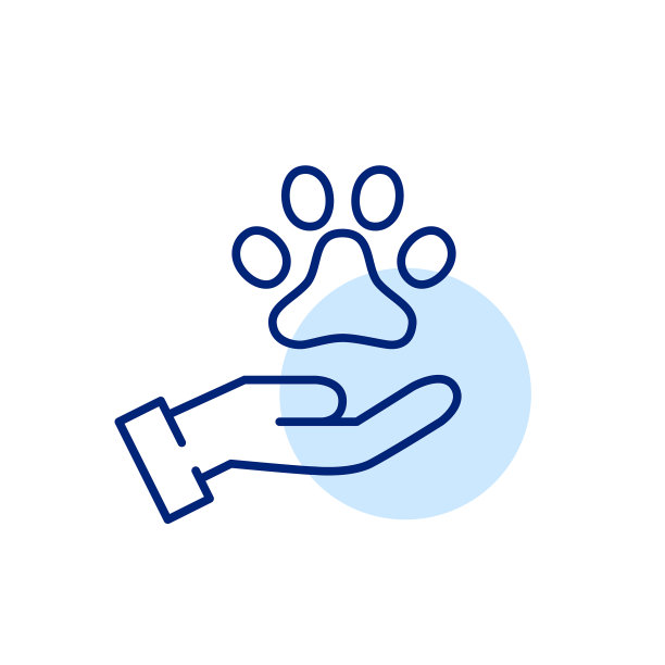 动物护理图标像素完美的可编辑笔画图片下载